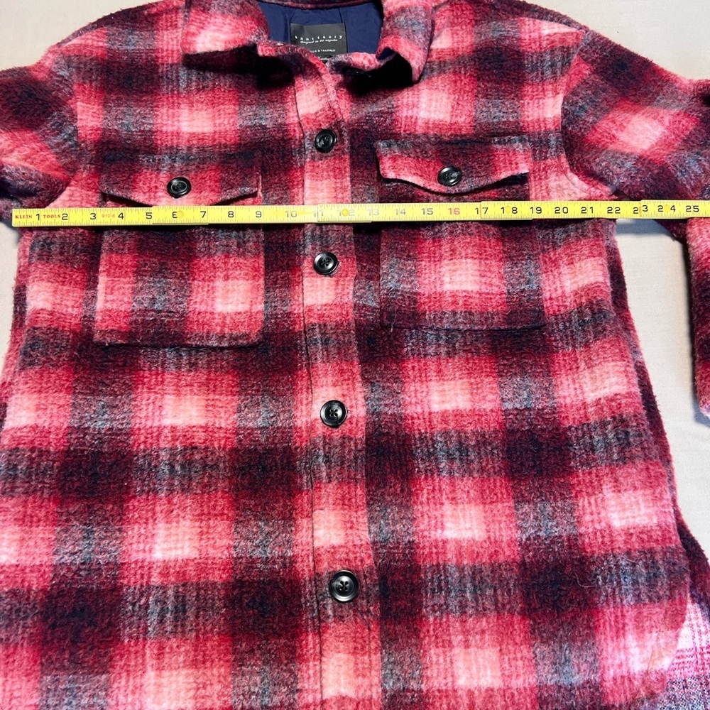 Sanctuary Town Jacket Woodland Plaid Women’s Small - Picture 9 of 16